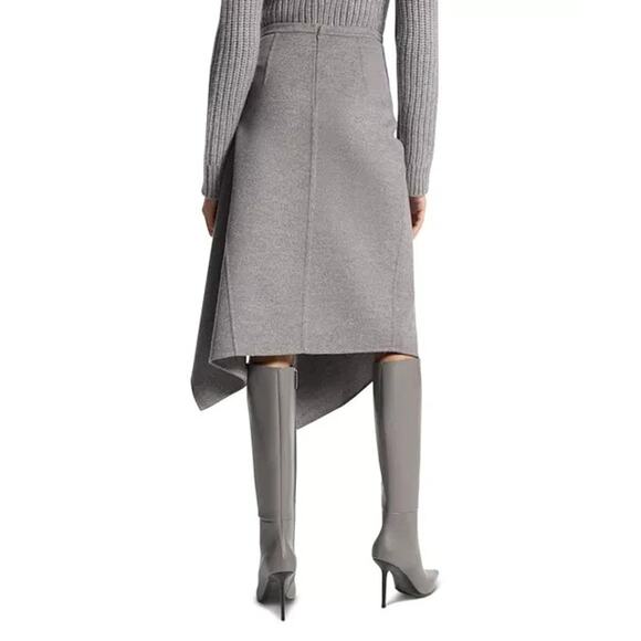 Michael Kors Collection Wool Skirt, Gray, Size 2 0263 - Picture 3 of 4